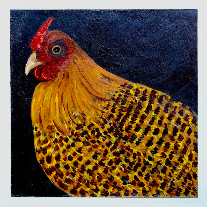 Good Luck Chickens #1 and #2 - Pair