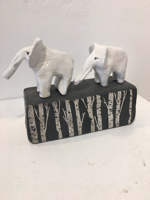 Elephants in the Woods